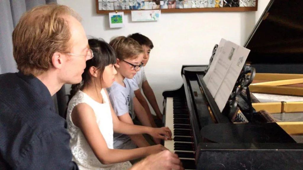 Gemeinsames Musizieren im Weinmeisterhaus